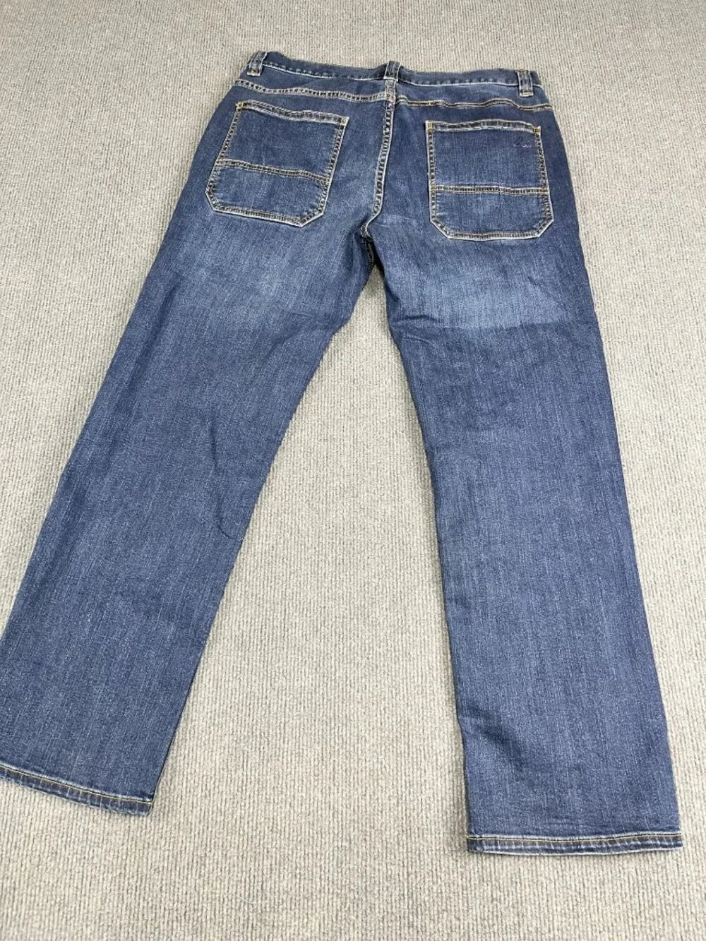 Ridgecut Mens Blue Straight Fit Jeans 34x30
